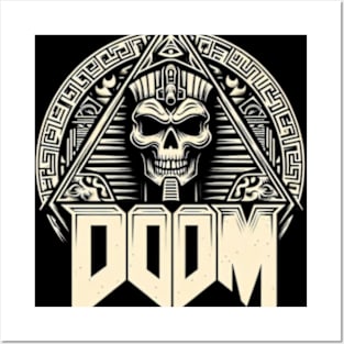 Doom Egyptian Pharaoh Collection 1# Posters and Art